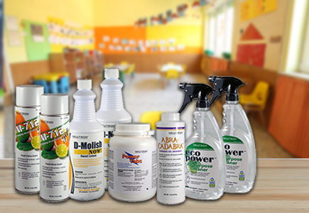 Childcare Center Cleaning made Easy with Neutron Products