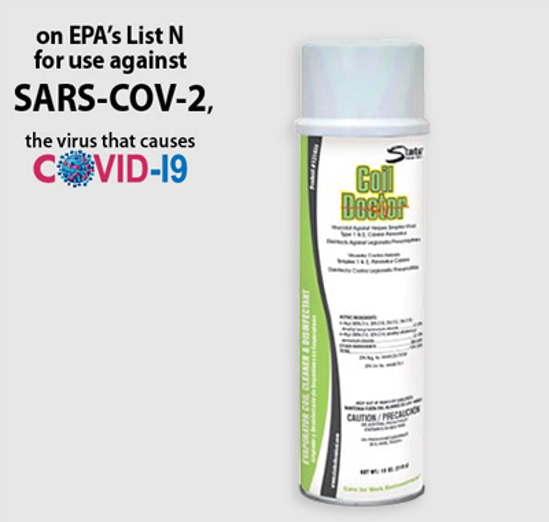 COVID - Coil Doctor Coil Cleaner & Disinfectant