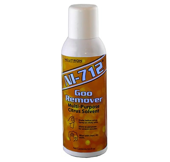 Neutron Industries NI-712 Goo Remover Solvent and Degreaser