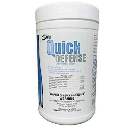 Quick Defense Disinfectant Wipes