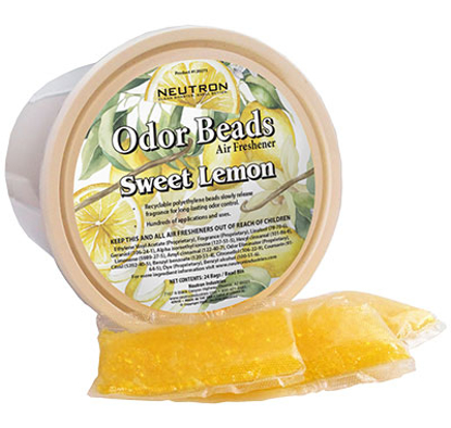 Odor Beads Air Freshener - Sweet Lemon